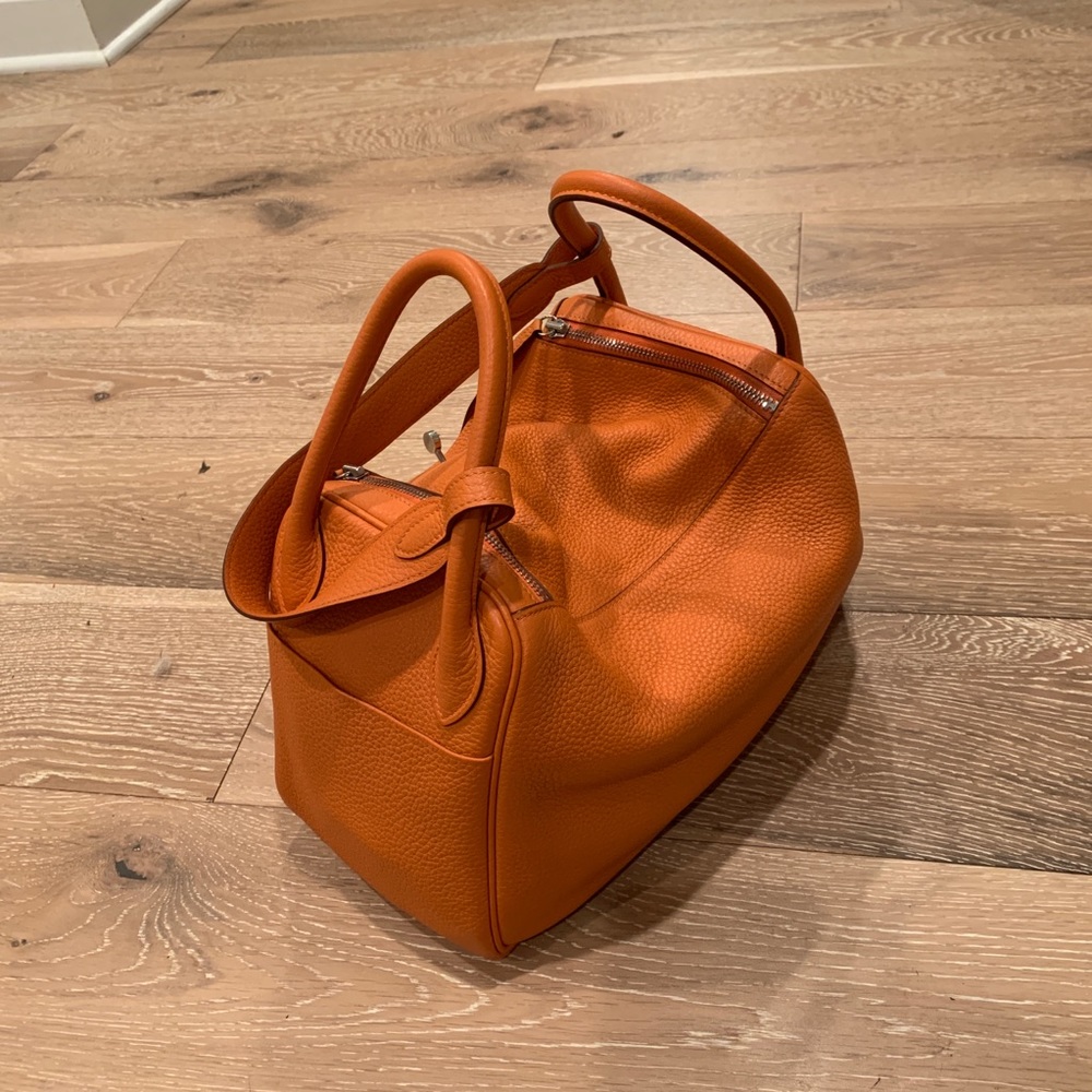 SOLD Hermes Lindy 30 orange - Picture 2 of 8